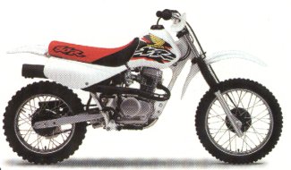 1997 Honda xr80 decals #7