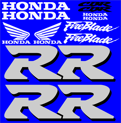 Honda fireblade 1999 decals #5