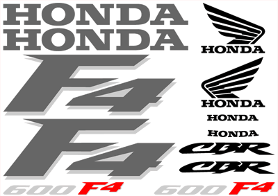 Honda f4 replica decals #4