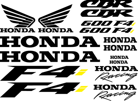 2001 Honda f4i decals #4