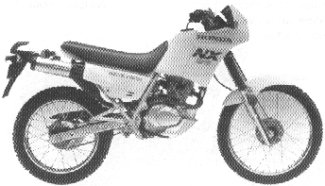 1988 Honda
NX125