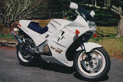 White '87 VFR750F