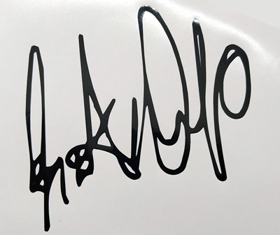 Robert Dunlop Signature Decal